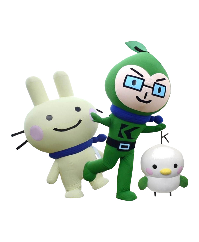 キー坊と仲間たち（ラビたん・エピコ）