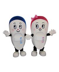 うわばきくん＆うわばきちゃん