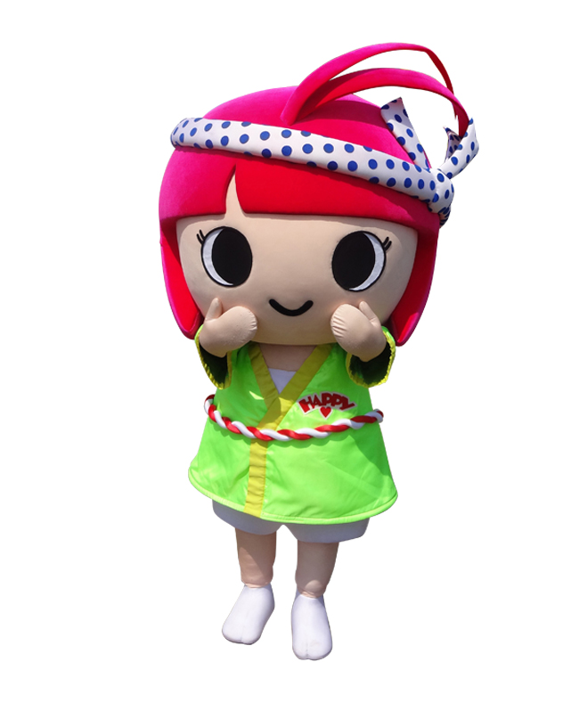 江戸川区おまつりキャラクター　ハッピィちゃん