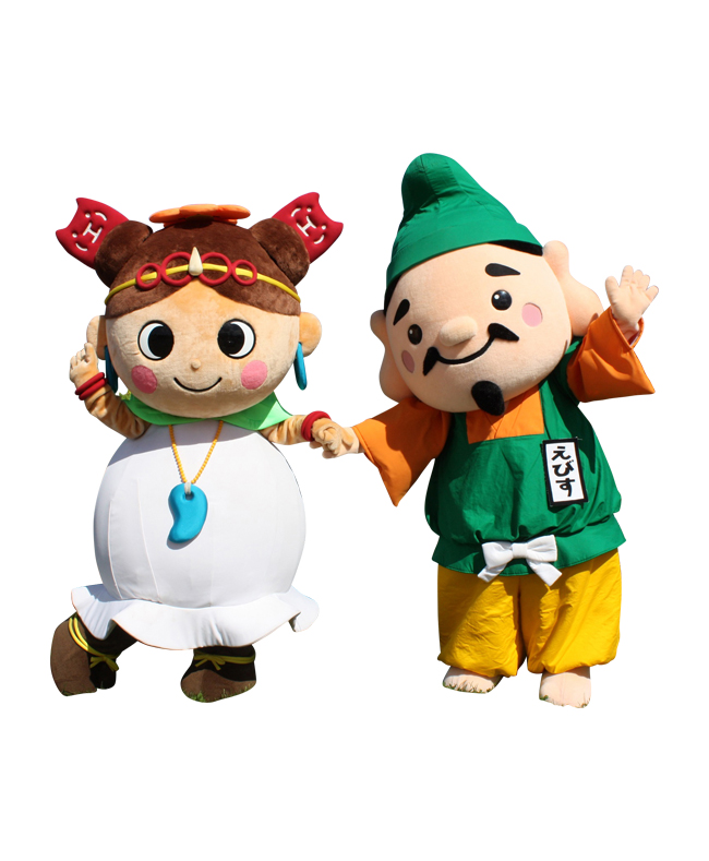 えびすくん＆かりんちゃん