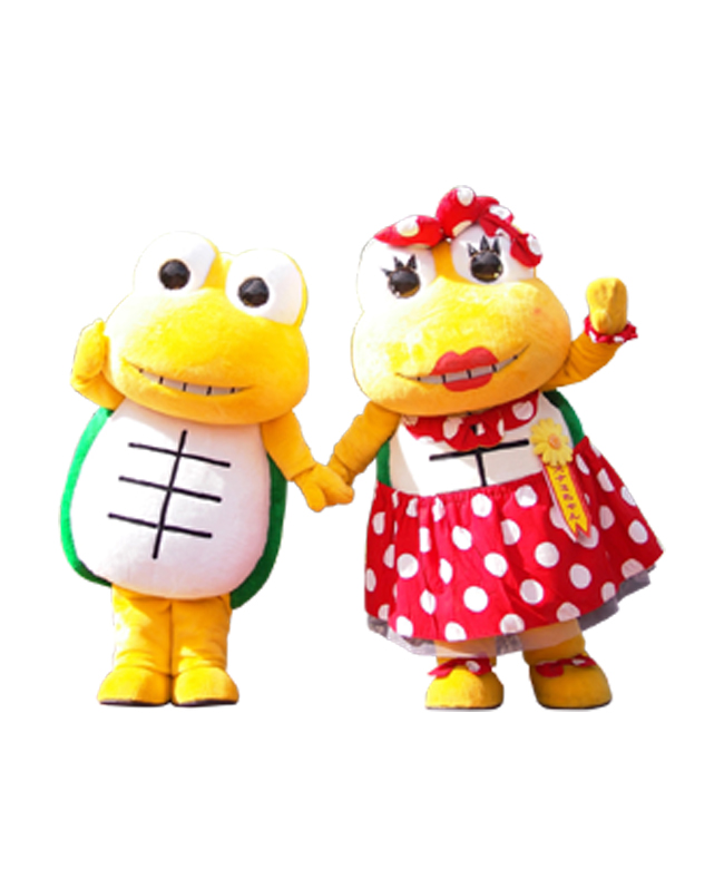 サンディーくん　と　スナミちゃん