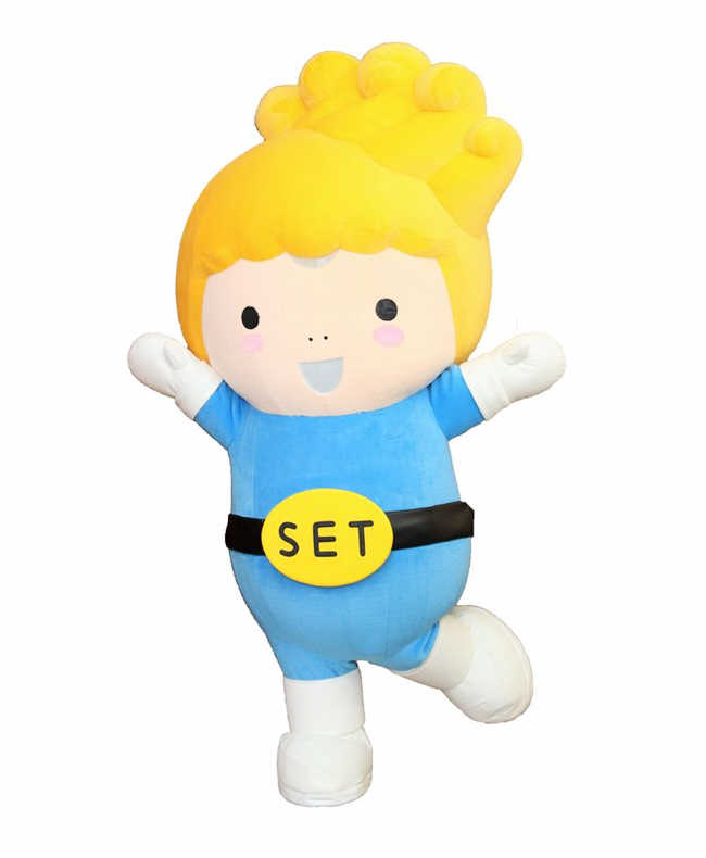 瀬戸内市マスコットキャラクター「セットちゃん」