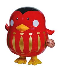 ナムキャラ応援団　群馬県担当団員　ひよこダルマ