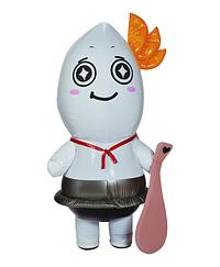 ナムキャラ応援団　新潟県担当団員　こめかまくん