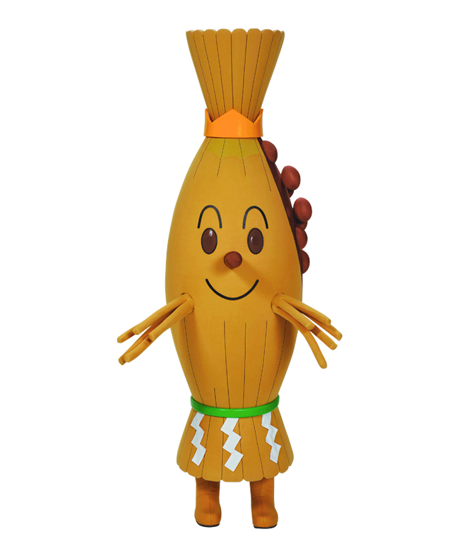 ナムキャラ応援団　茨城県担当団員　ワラなっぺぇ10世