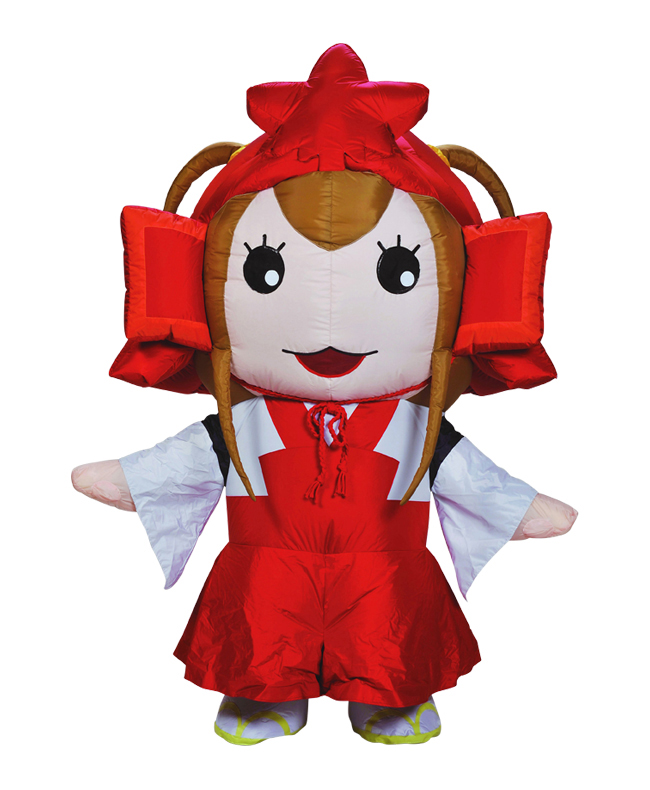 ナムキャラ応援団　広島県担当団員　もみじちゃん