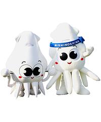 活イカ　活っちゃん姉弟