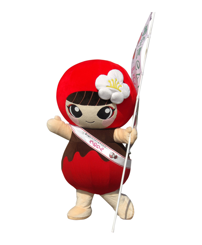 越生町のマスコット「うめりん」