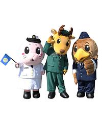 びっきー、ひマリン、ろっきー