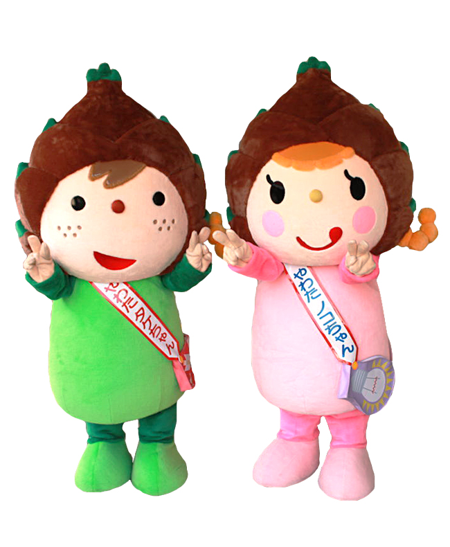 やわたタケちゃん・ノコちゃん