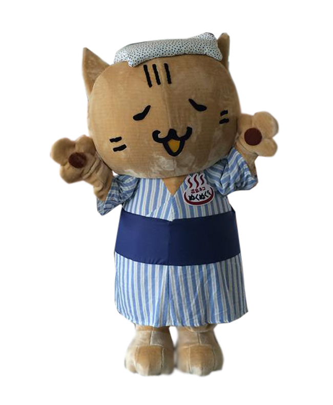 温泉ネコ　ぬくぬくさん