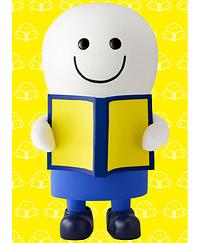 ブックオフ公式キャラクター　よむよむ君