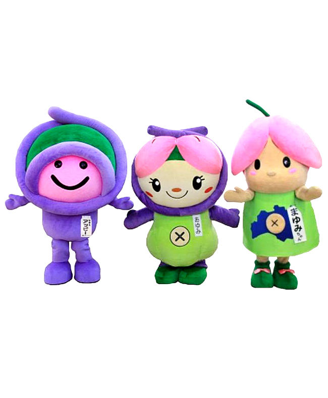 アッピー、あゆみ、まゆみちゃん