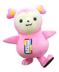 四街道社協マスコットキャラクター　モモちゃん