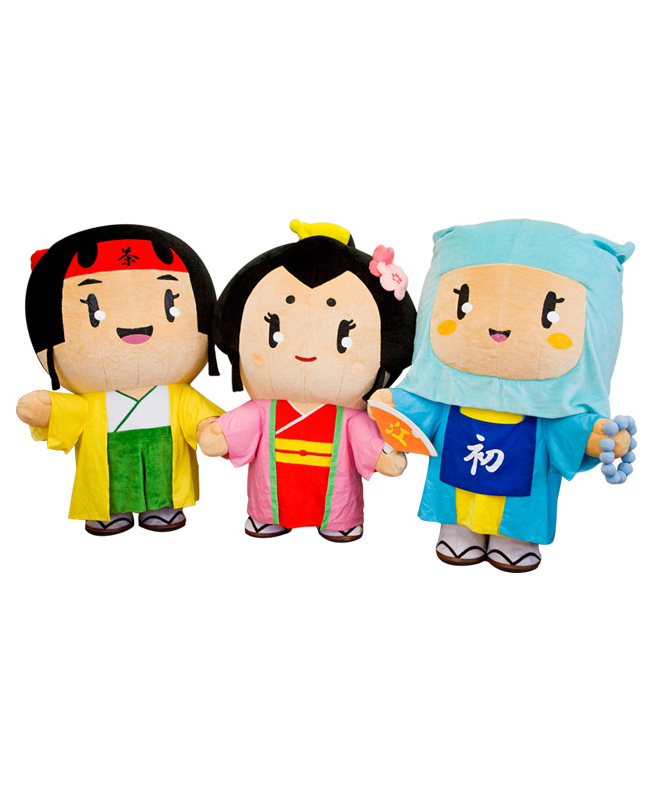 お江ちゃん・お初ちゃん・お茶々ちゃん