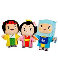 お江ちゃん・お初ちゃん・お茶々ちゃん