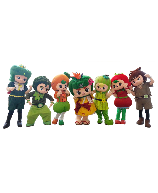 はえるんと野菜の仲間達