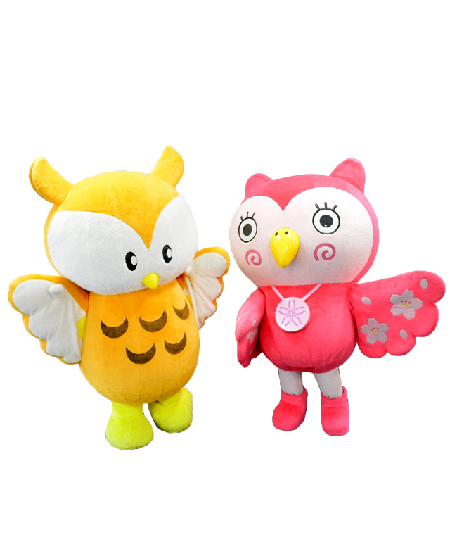 豊島区PRキャラクター「としま ななまる」「そめふくちゃん」