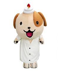 訪問科学実犬　ワンダー君