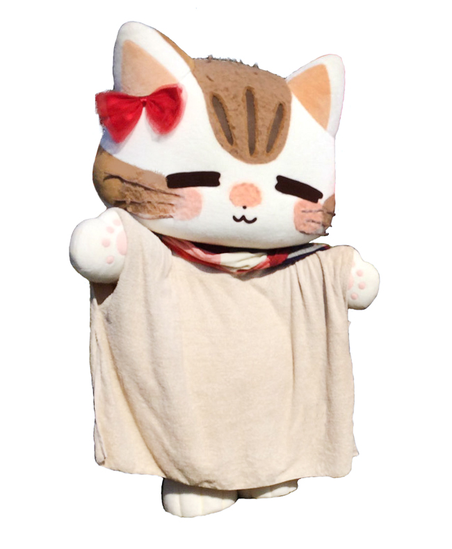 タオルねこ　たおにゃん