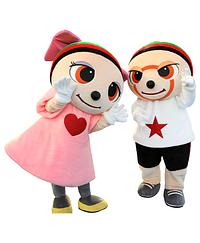 トップくん＆ウィンちゃん