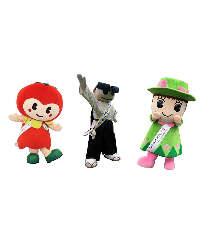 トマピー・げんちゃん・とだみちゃん