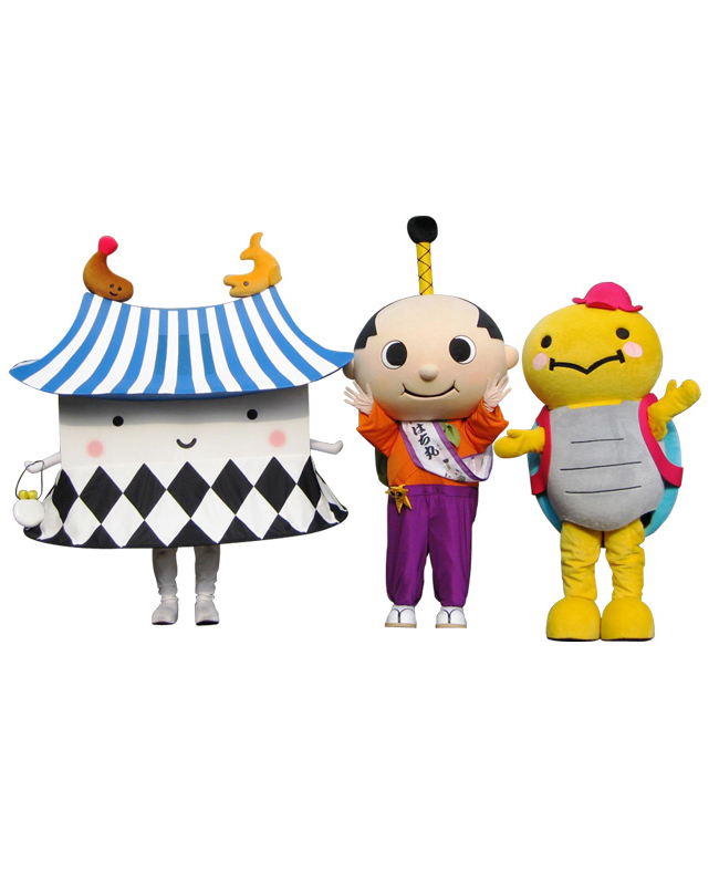 はち丸/だなも/エビザベス