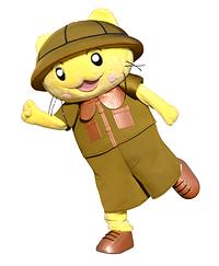 倉敷市税キャラクター　タックス隊長