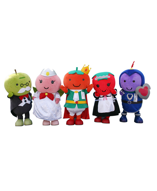 フルーツ王国の仲間たち