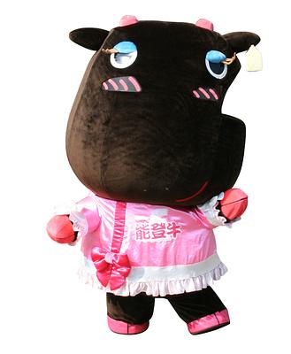 能登牛応援キャラクター　能登牛（ハート）べこりんの画像