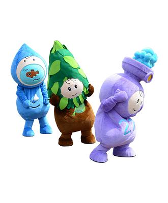 まる☆キャラ（あめまるくん、リーモ、川三）の画像