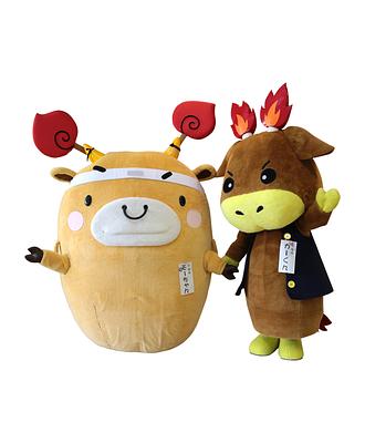 火牛のカーくん・火牛のモーちゃんの画像