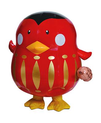 ナムキャラ応援団　群馬県担当団員　ひよこダルマの画像