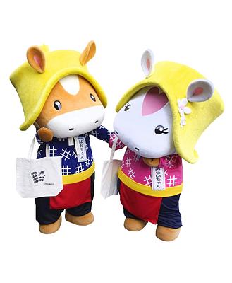 ばおるくんとみらいちゃんの画像