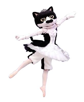 にゃんこバレリーナの画像