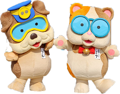 ブルくん・ミケちゃんの画像