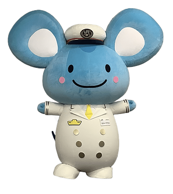 JR東日本横浜駅マスコットキャラクター ヨコハマウスの画像